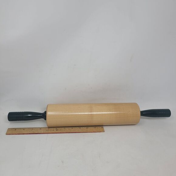 Vic Firth Batton 24-Inch 15" body 3" Diam Solid Maple Rolling Pin Made Maine USA - Picture 1 of 5